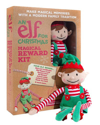 Picture of Christmas Boy Elf Toy & Magical Reward Kit - Light Skin